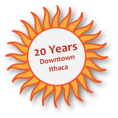20 Years in downtown Ithaca